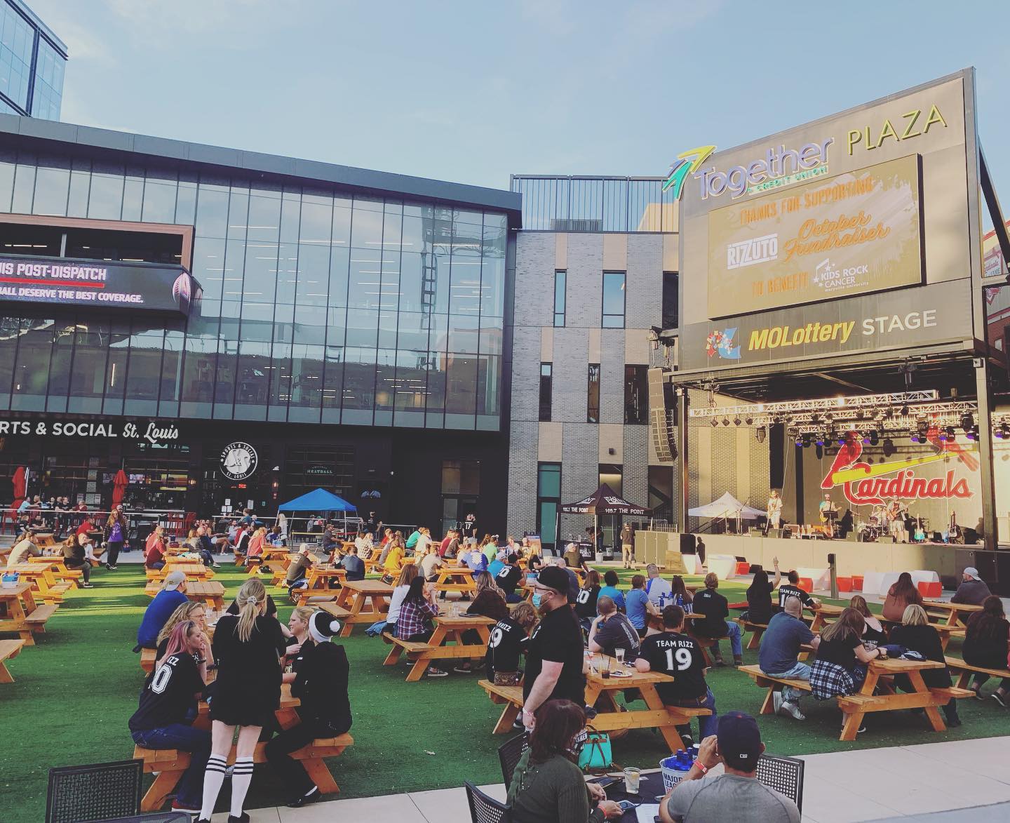 VIP party deck