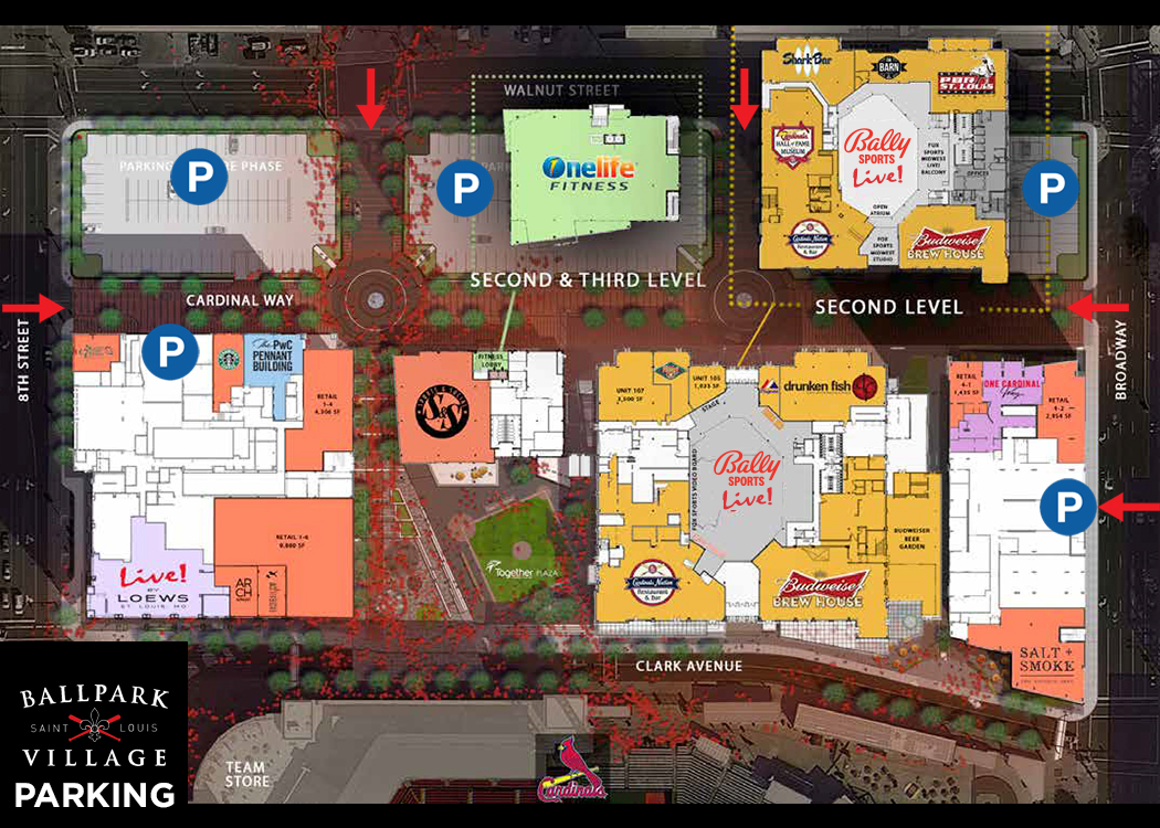 parking map updated