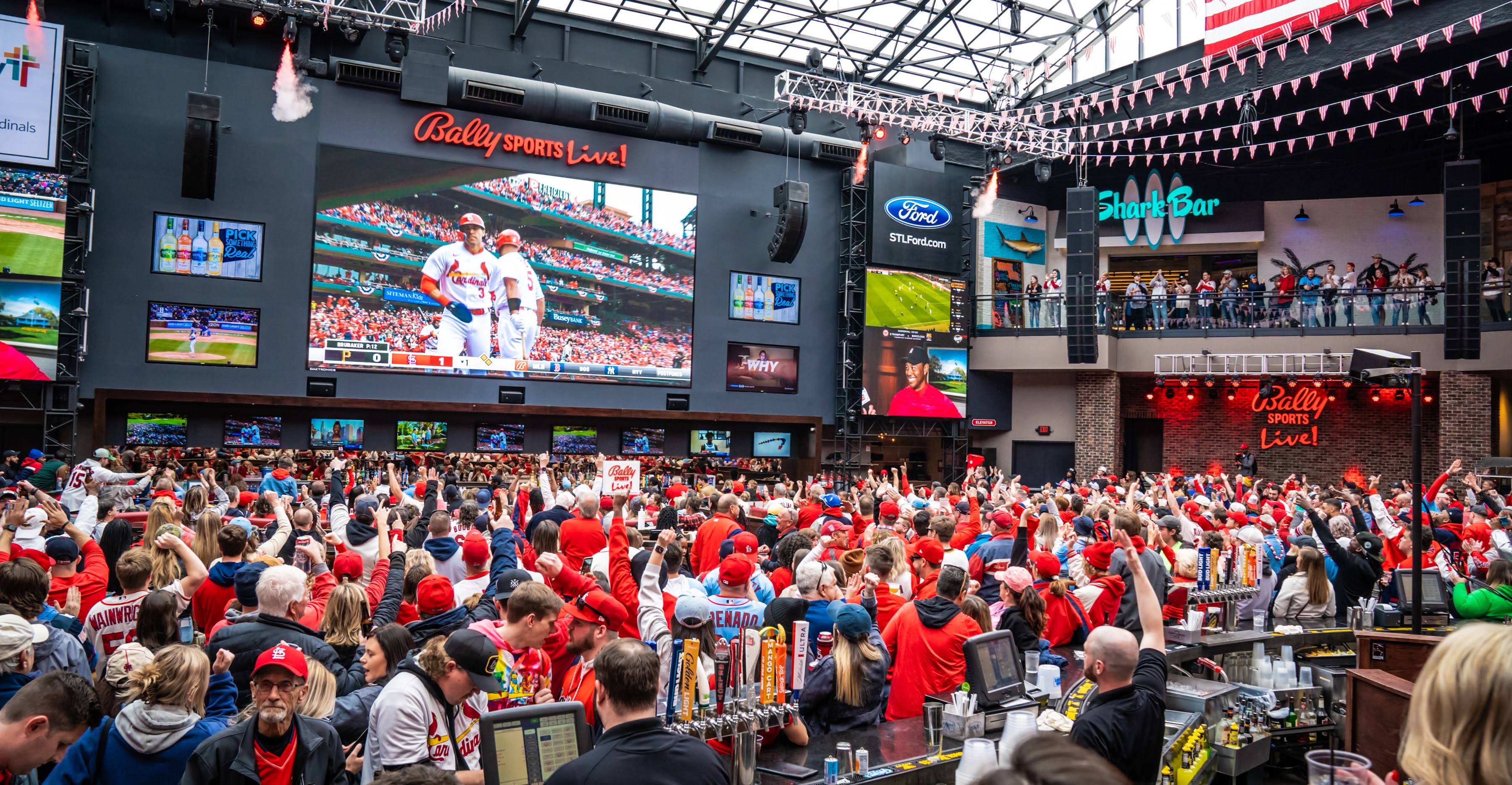 Ballpark Village Ballpark Village prepares for Cardinals Opening Day